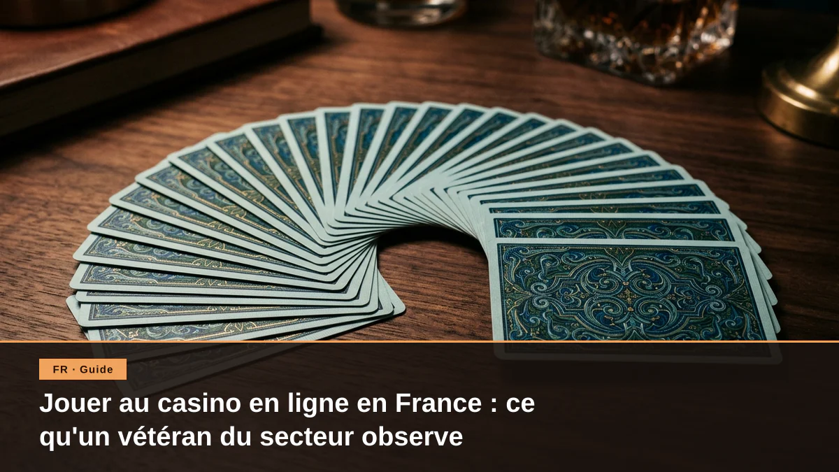 Jouer au casino en ligne en France : ce qu'un vétéran du secteur observe