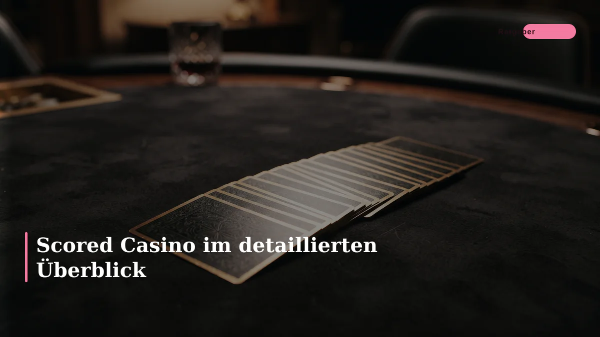 Scored Casino im detaillierten Überblick