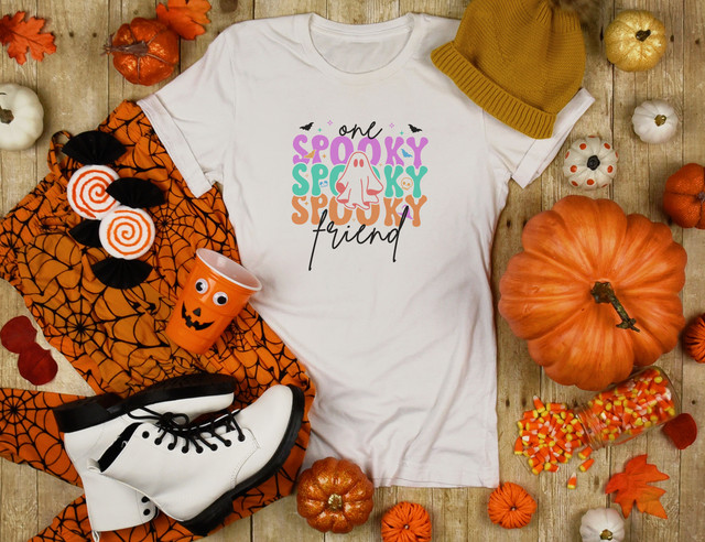 One-Spooky-Friend-1-Shirt-Mockup-2