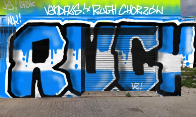 Graffiti artwork by vandald
