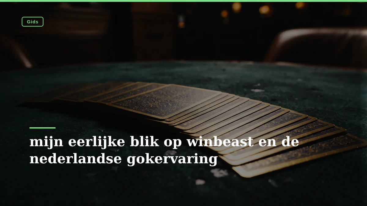 mijn eerlijke blik op winbeast en de nederlandse gokervaring