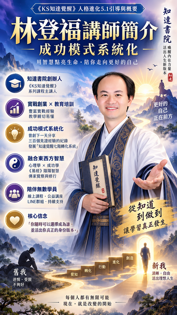 林登福講師簡介 成功模式系統化 KS43覺醒5 1人格進化.png