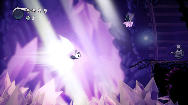 Captura de pantalla de gameplay de Hollow Knight #3