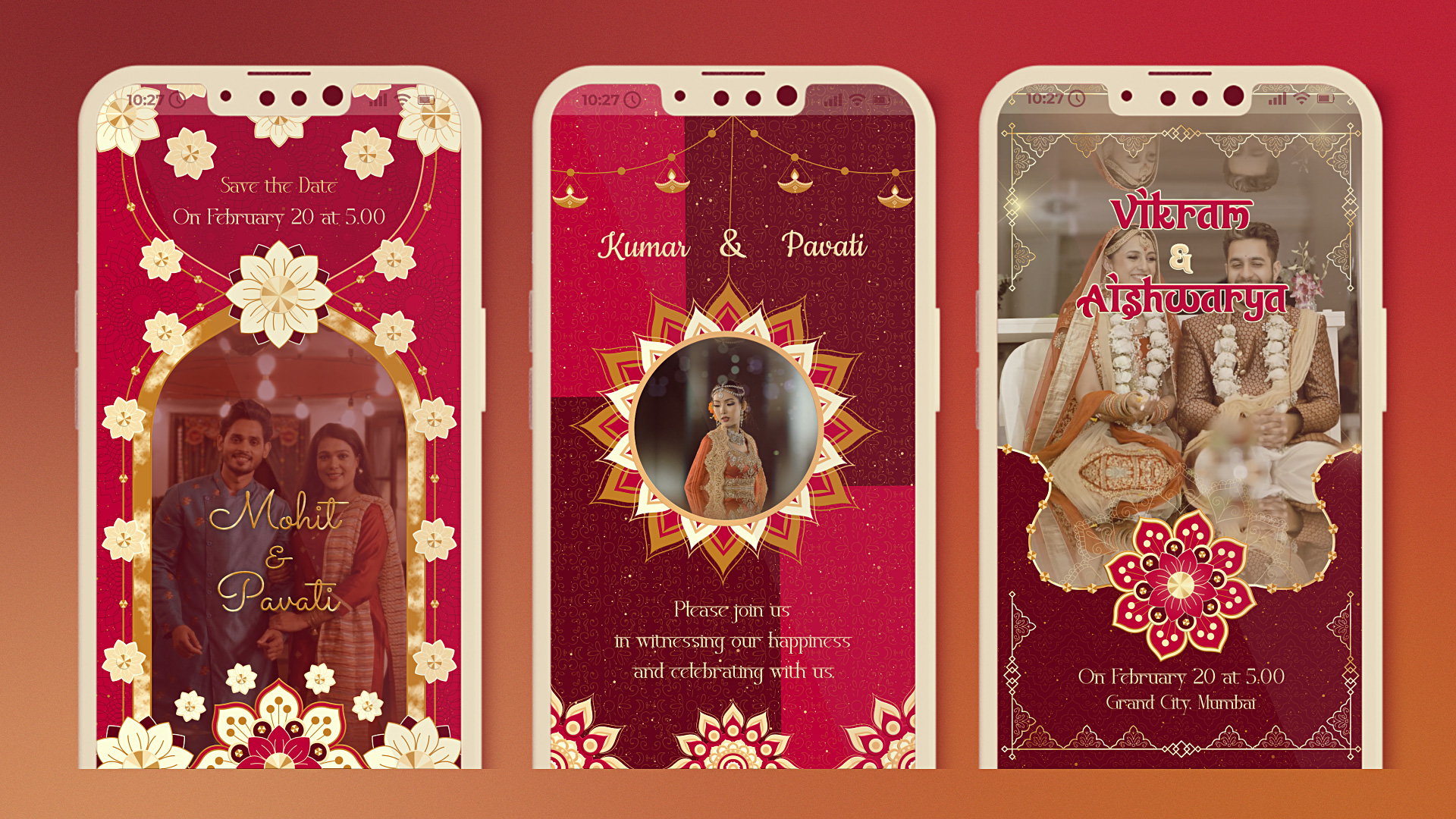 Indian Wedding Invitation Indian Wedding Invitation