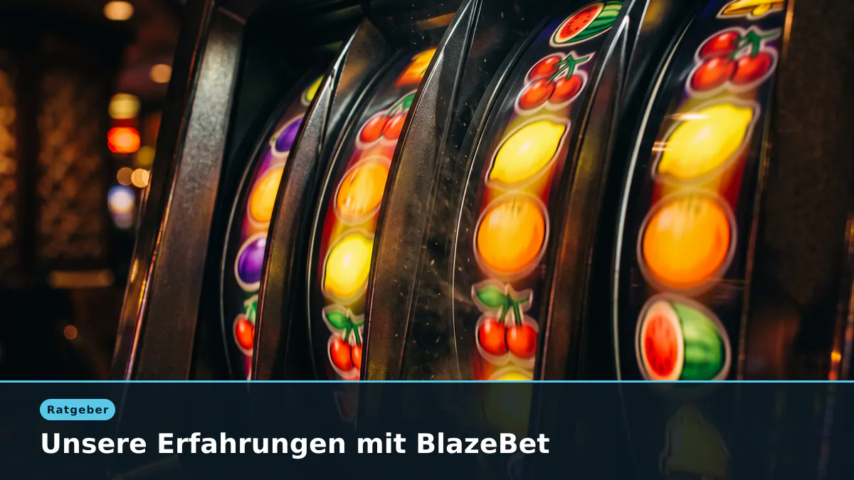 Unsere Erfahrungen mit BlazeBet