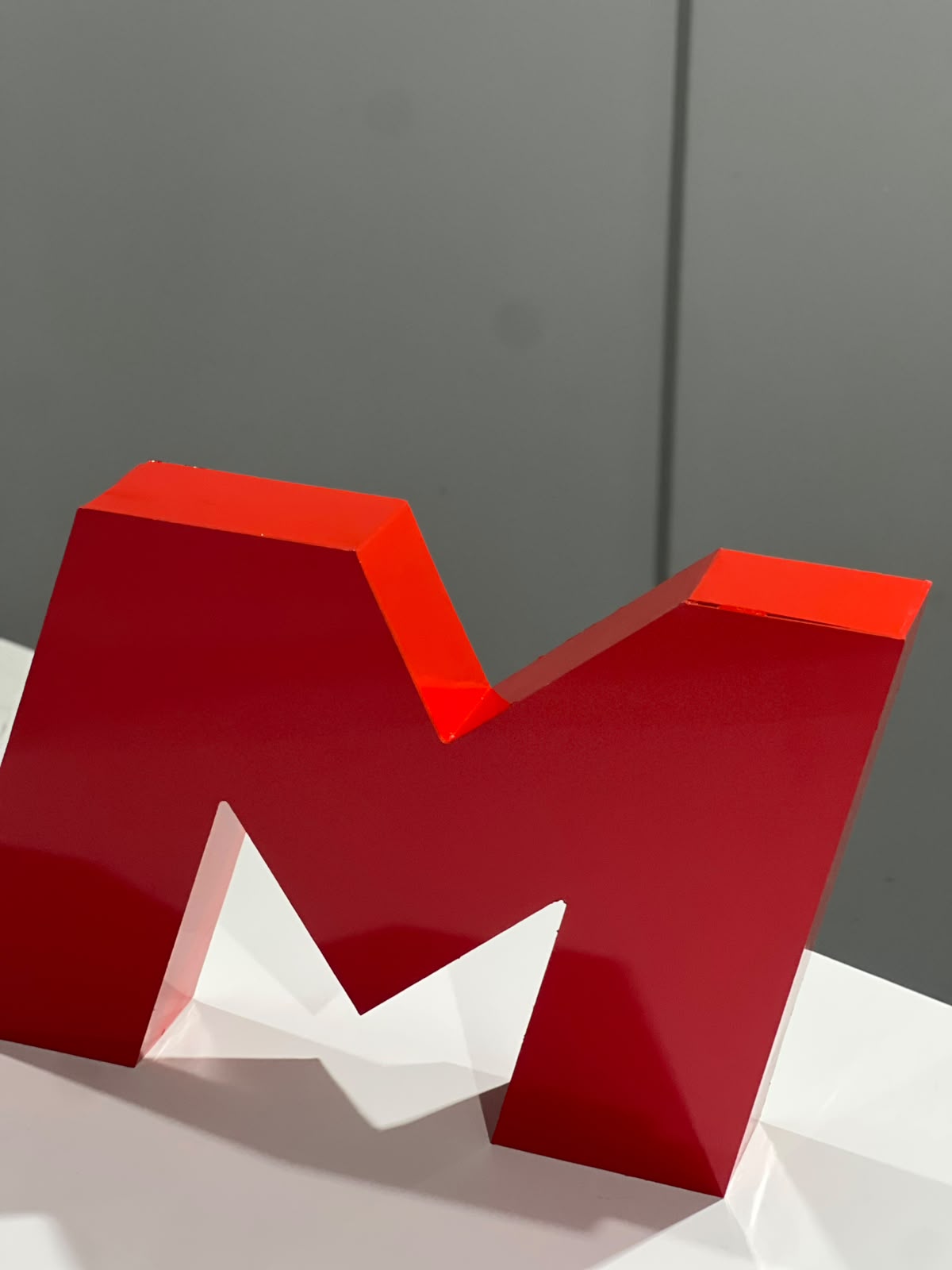 Letras caixa em ACM