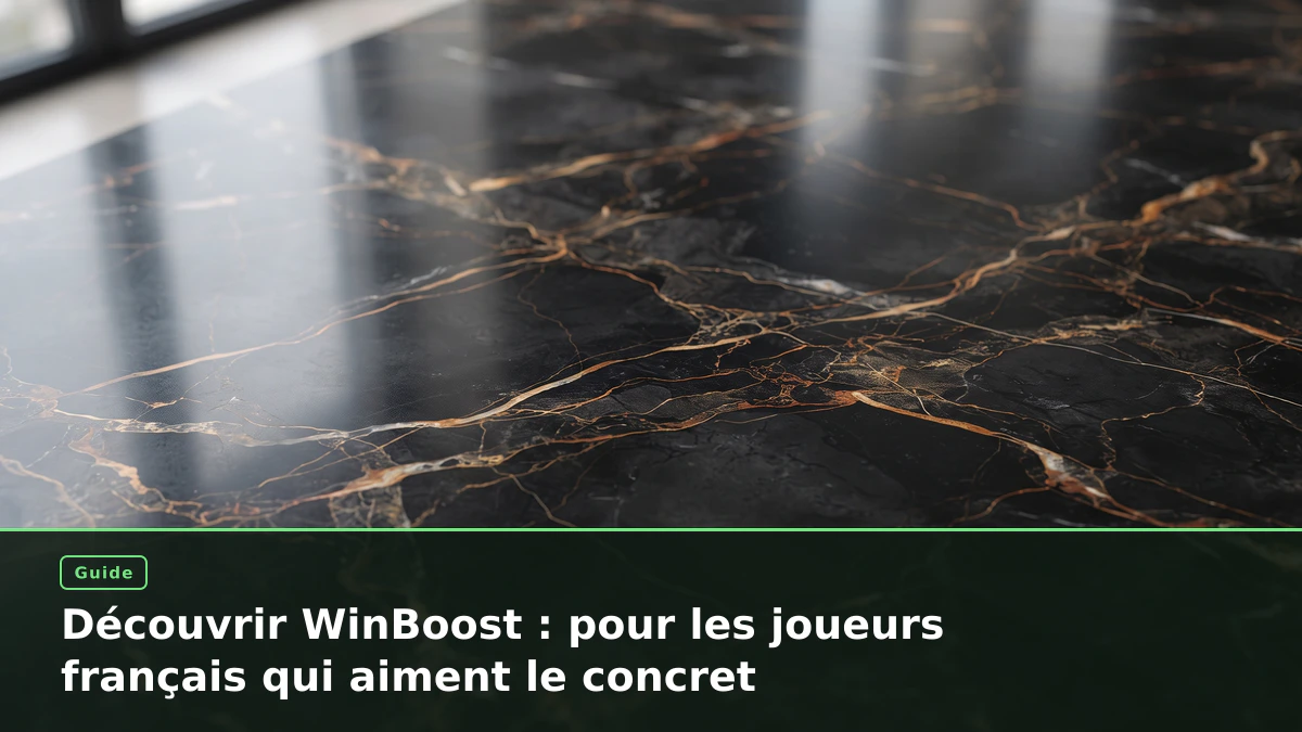 Découvrir WinBoost : pour les joueurs français qui aiment le concret