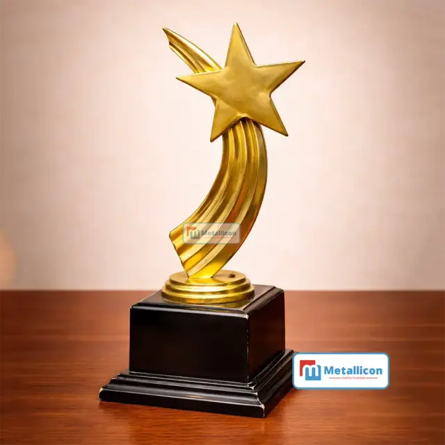 Star Metal Trophy Award