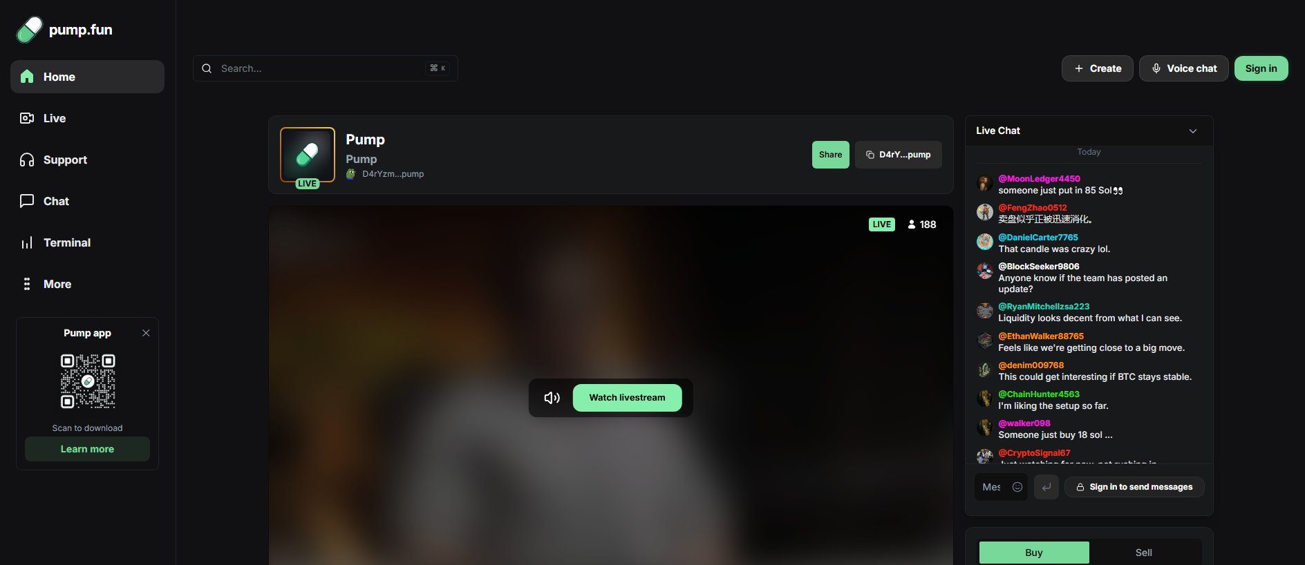 Stored capture of livestream.pumpfunstreams.xyz