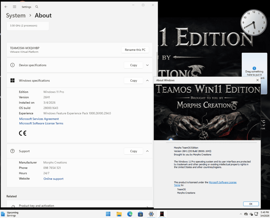 Morphs Win11 Apocalyptic Poison - Windows 11 26H1 Pro Lite 16 3z PYk