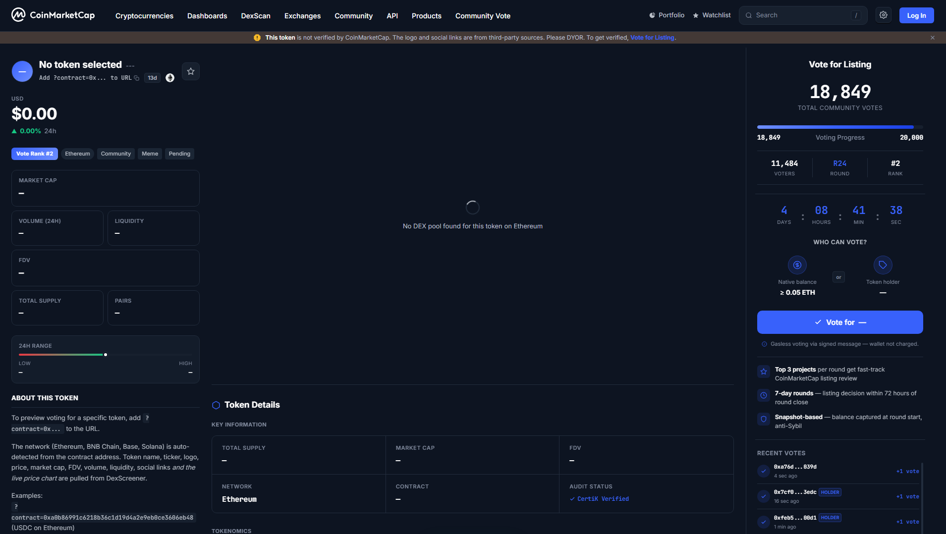Stored capture of communityvotelistingcap-gg.netlify.app