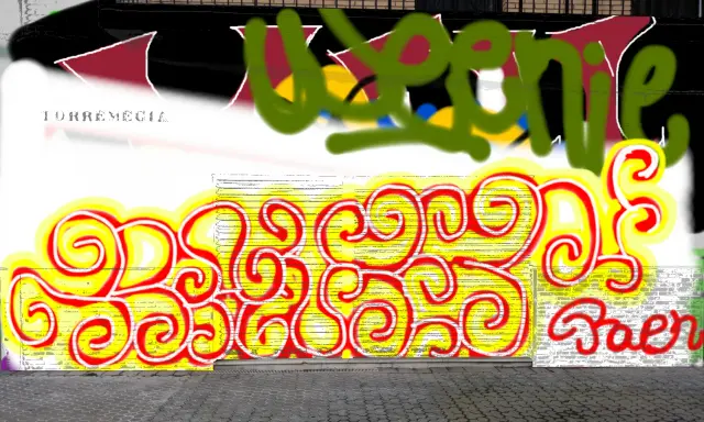 Graffiti artwork by Ksksksskk