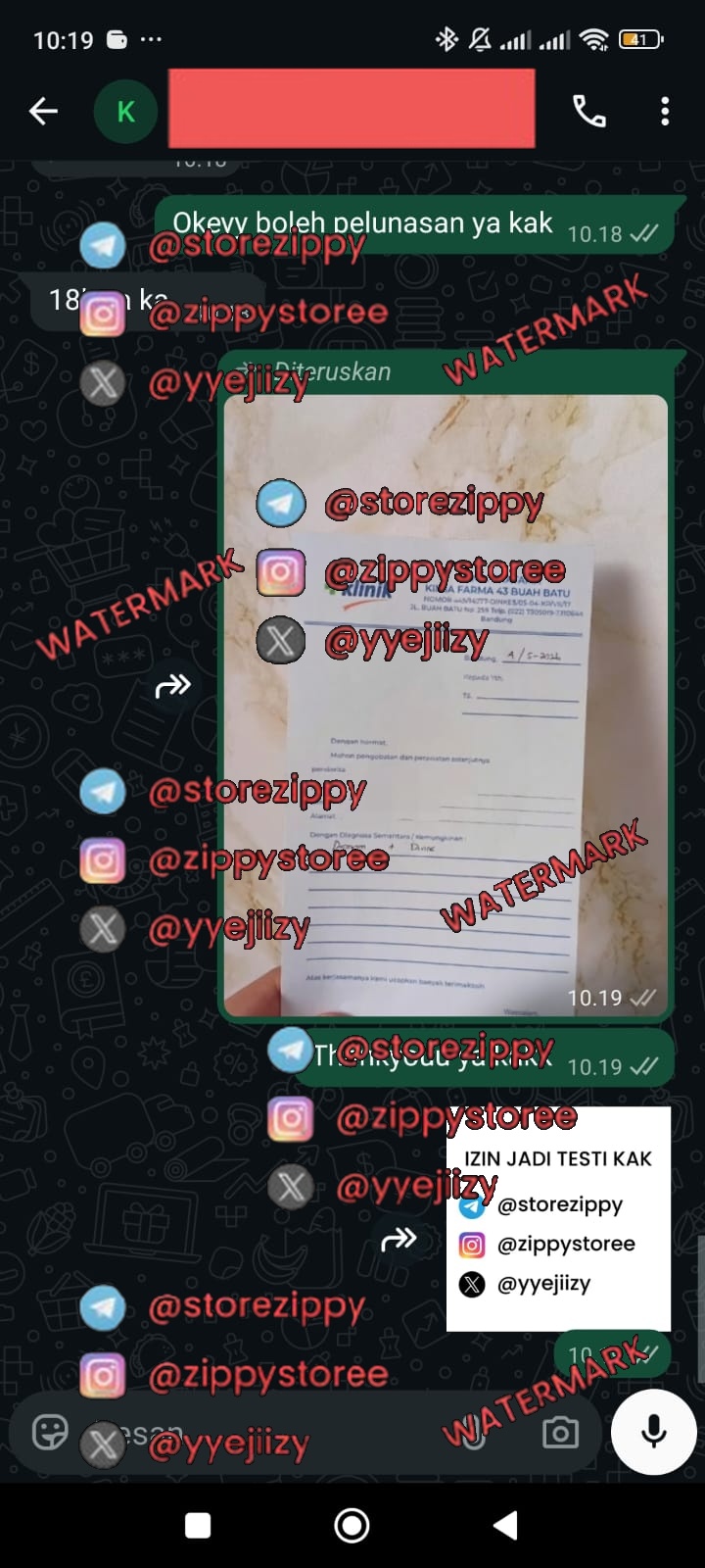Testimoni -