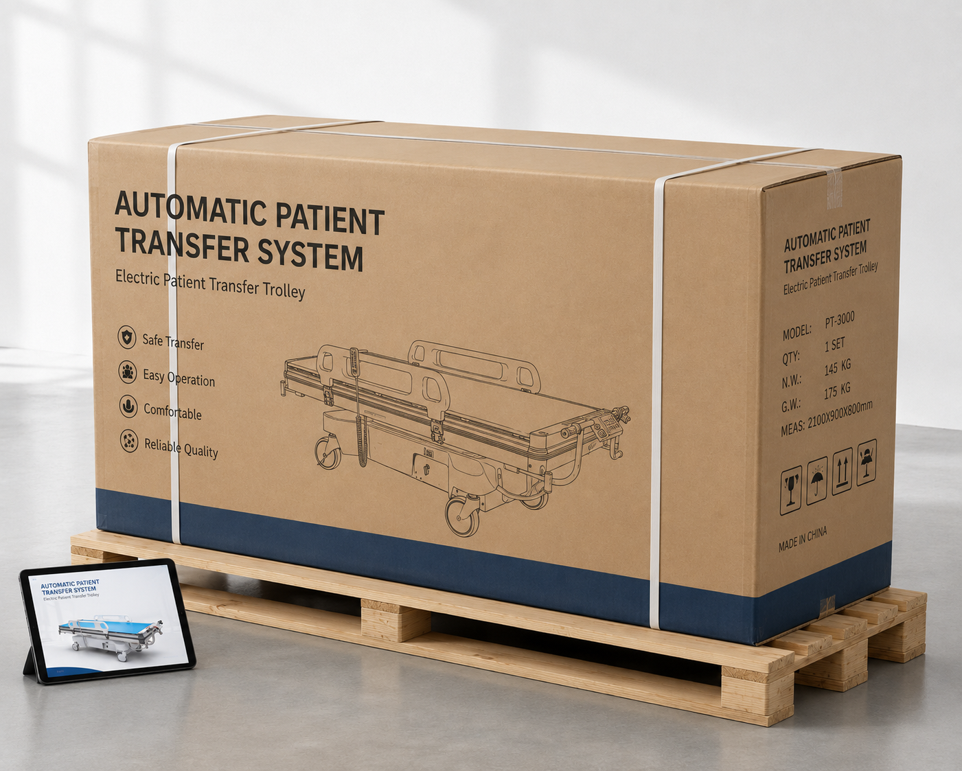 Patient Transfer System Packaging