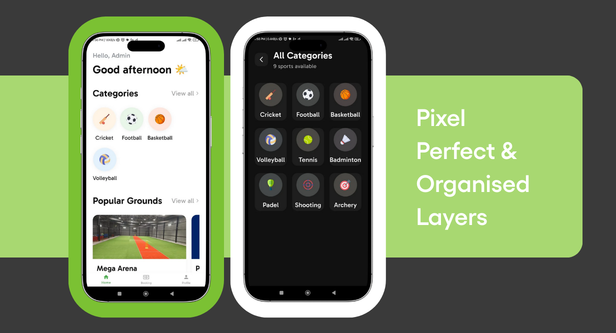 Playora - Multi-Sport Ground & Court Booking Mobile App with Laravel Admin