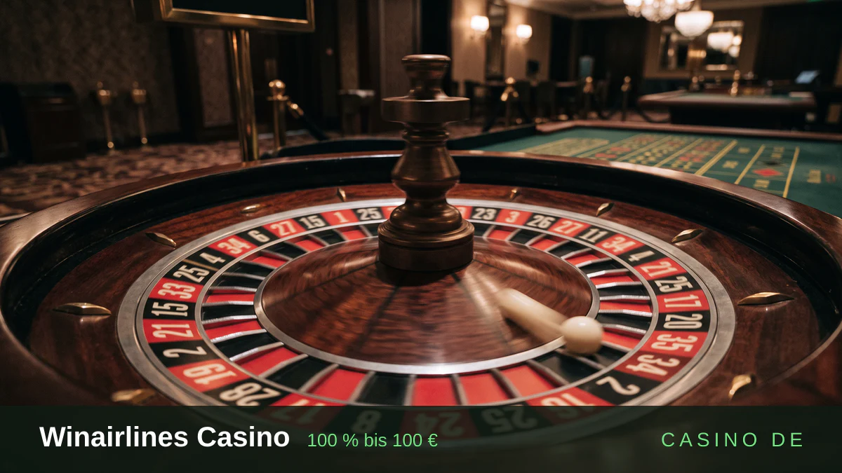 Winairlines Casino — Willkommensbonus 100 % bis 100 € + 100 FS, Zahlungen: Sofort, Bitcoin, Ethereum, Litecoin, USDT