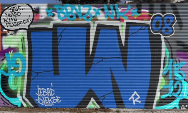Graffiti artwork by vandald