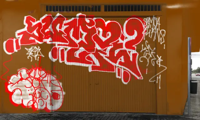 Graffiti artwork by Sumoe