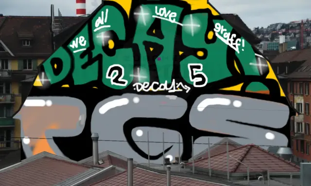 Graffiti artwork by DECAY