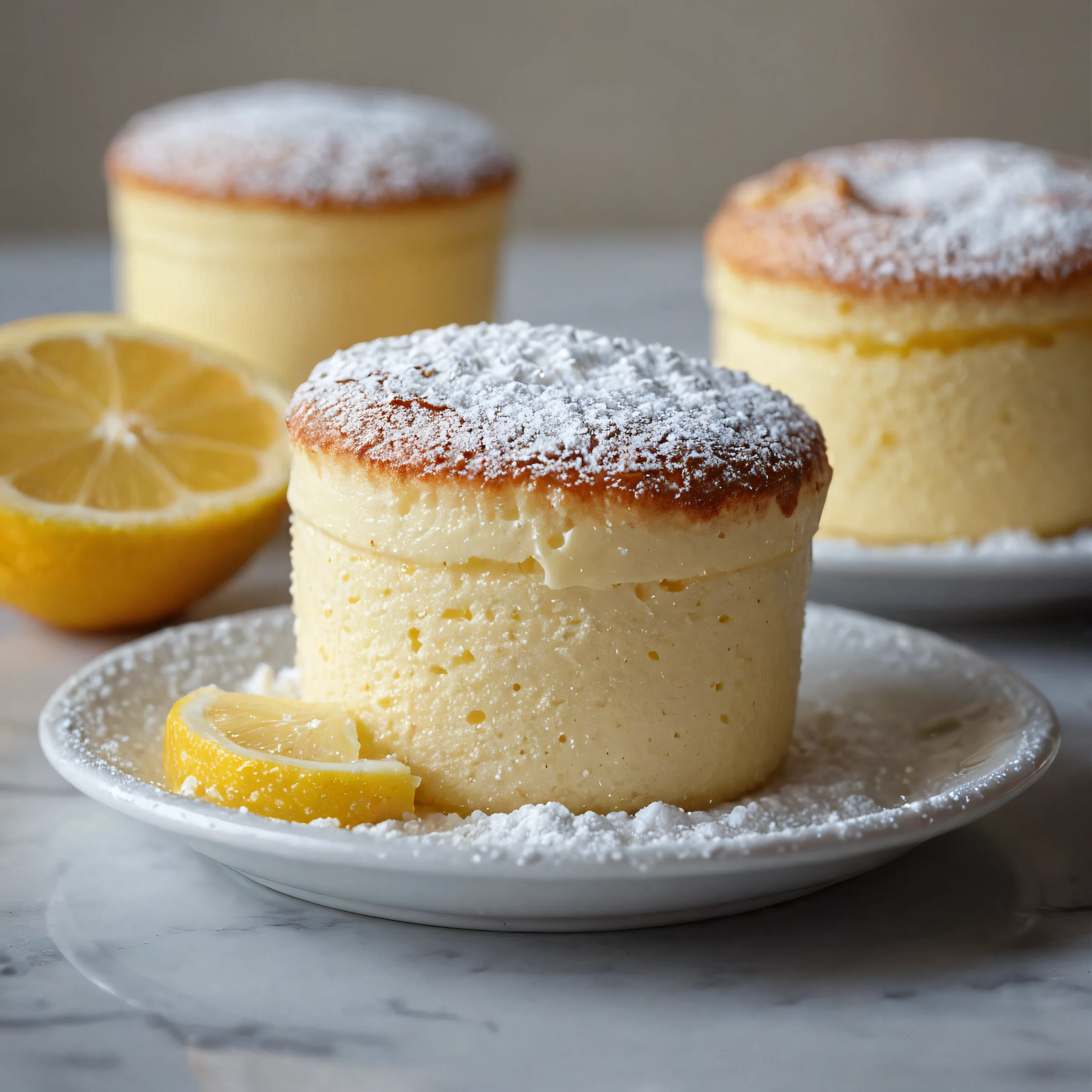 Lemon Soufflés Mini Recipe
