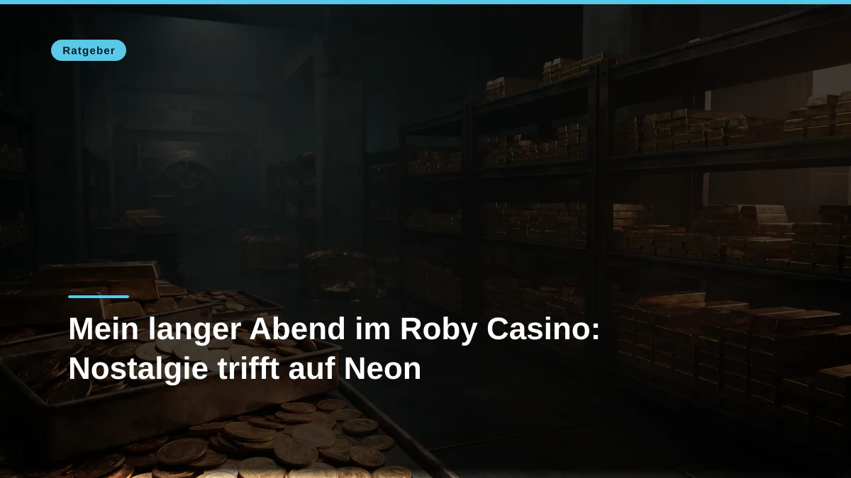 Mein langer Abend im Roby Casino: Nostalgie trifft auf Neon