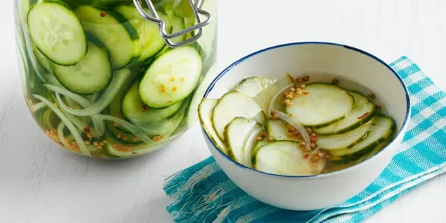 Tangy Quick Pickles Recipe