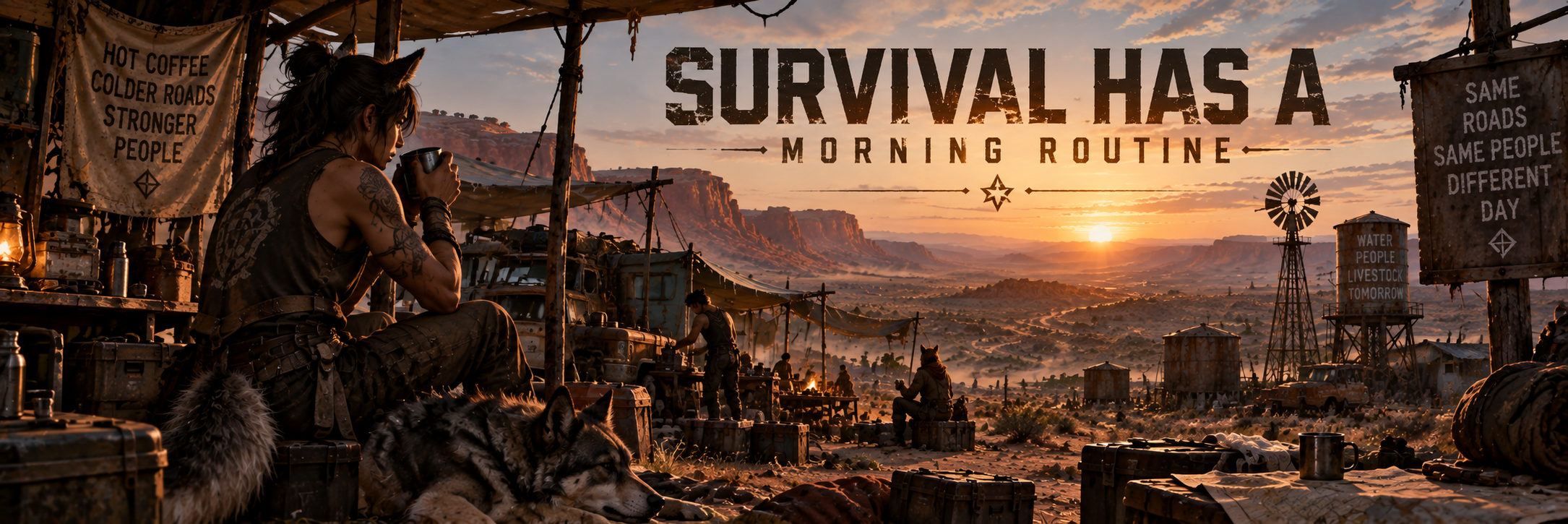 Survival Has a Morning Routine