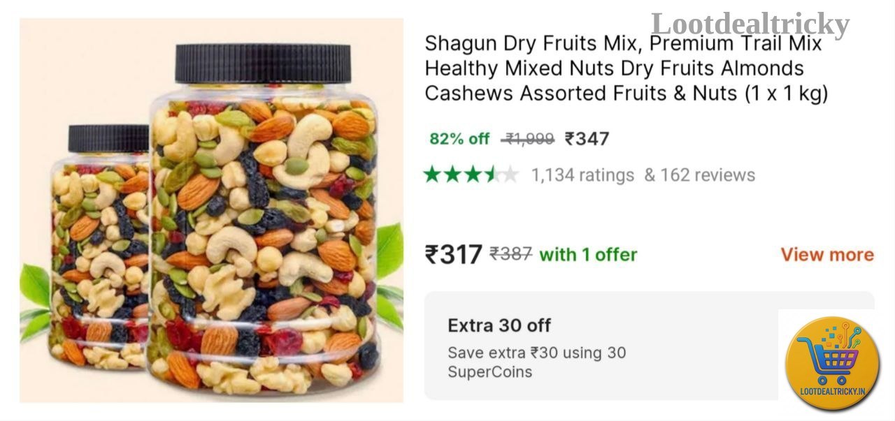 1kg Mixed Dry | Best Price Drop Today