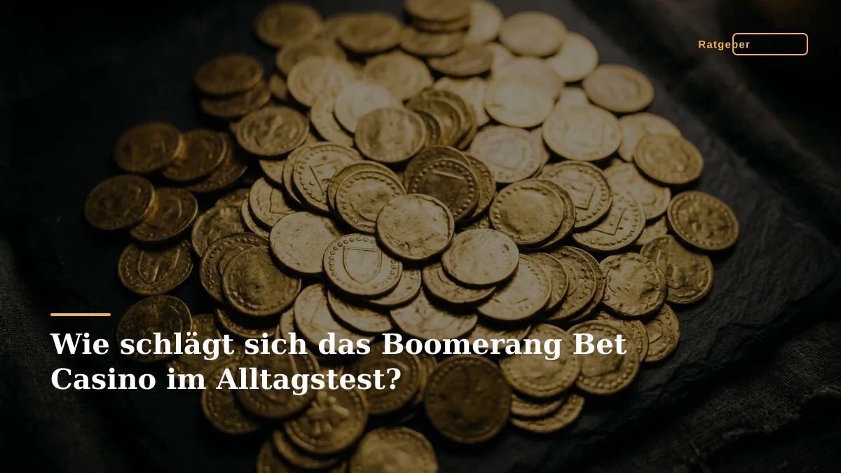 Wie schlägt sich das Boomerang Bet Casino im Alltagstest?