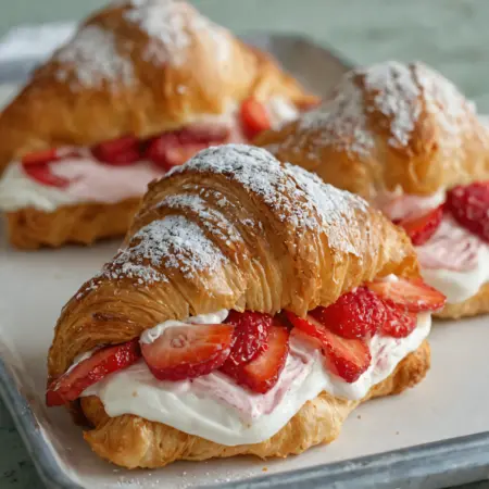 Strawberry-Filled Croissant Recipe