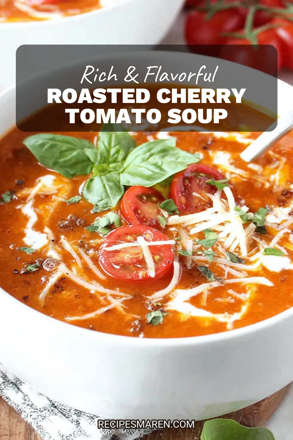 Indulge in the rich flavors of homemade roasted cherry tomato soup that's perfect for cozy evenings. This easy recipe combines fresh cherry tomatoes, aromatic herbs, and a touch of cream for a comforting dish that warms the soul. Ideal for quick weeknight dinners or a delightful starter for your holiday gatherings. With just a few simple ingredients, you can create the best soup that everyone will love. Click to explore the full recipe.