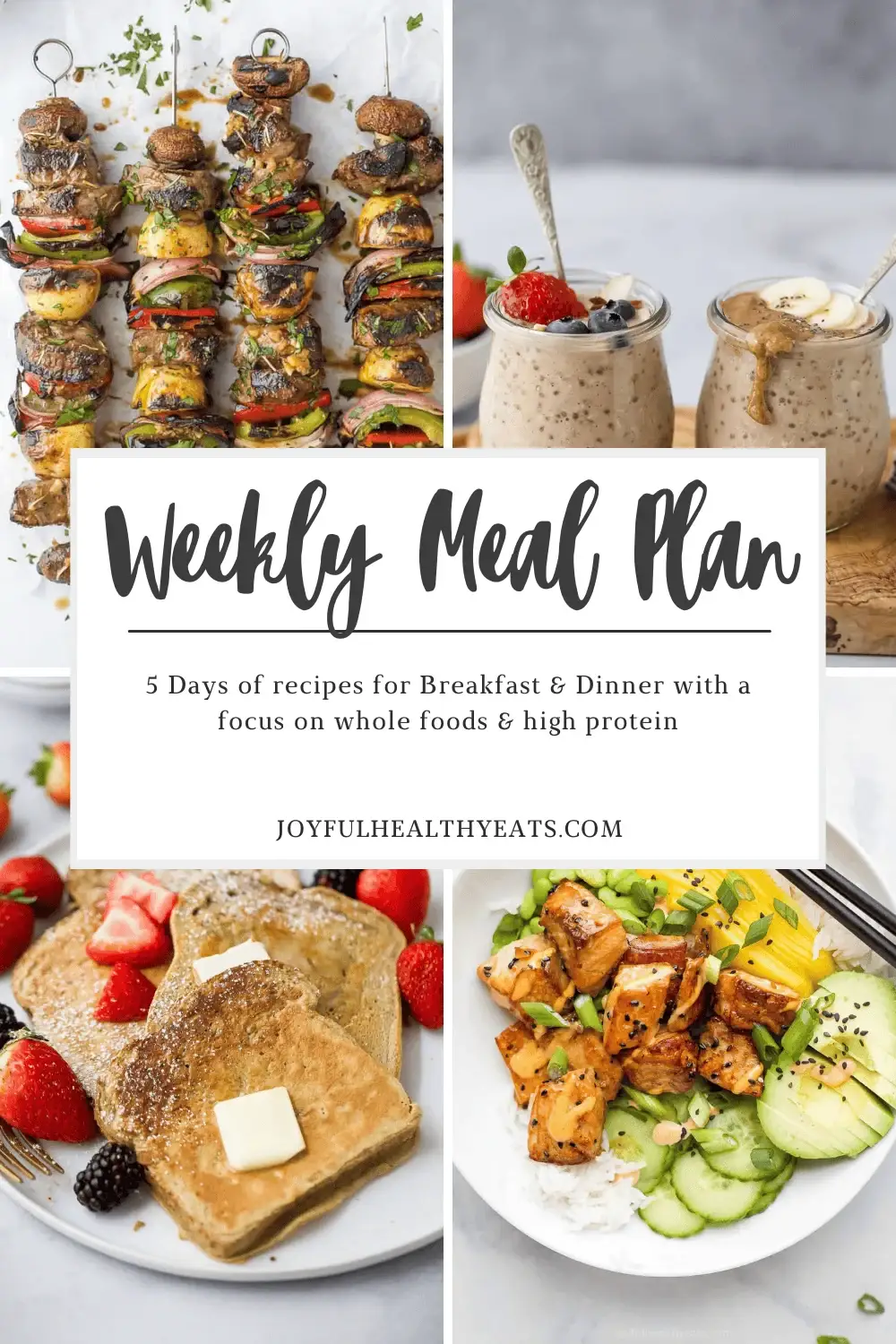 Five-Day High-Protein Meal Strategy for Busy Households