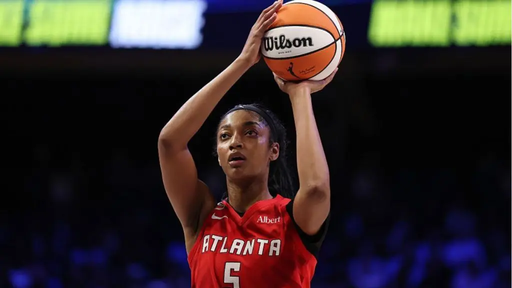 Angel Reese Turns Heads in Bold Mini Skirt at Season Opener