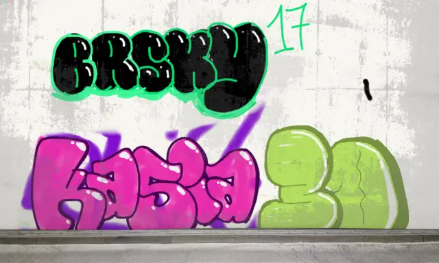 Graffiti artwork by BORATOFFBRAND