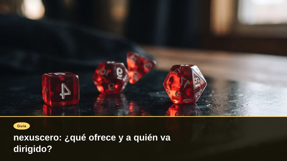 nexuscero: ¿qué ofrece y a quién va dirigido?