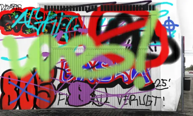 Graffiti artwork by nadir