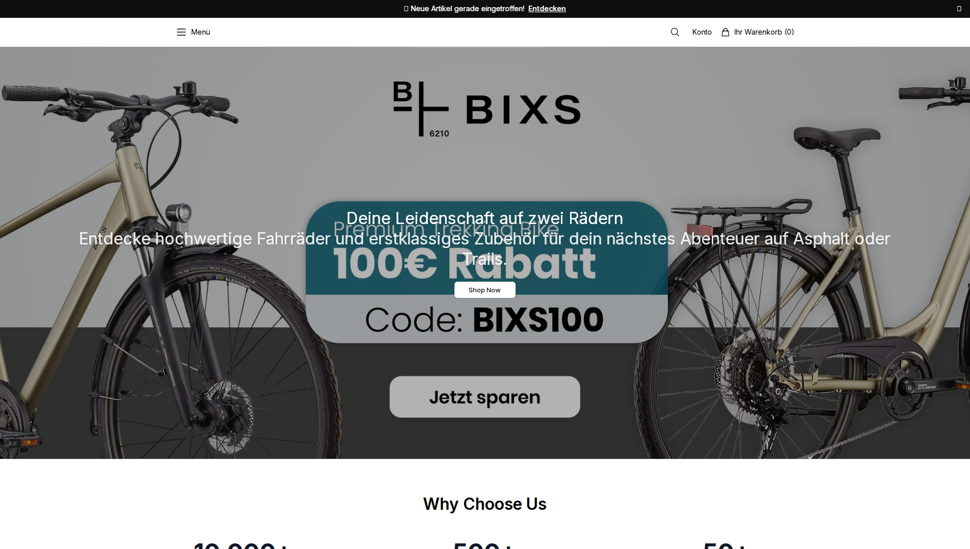 Primary capture · bikemailorderco.shop