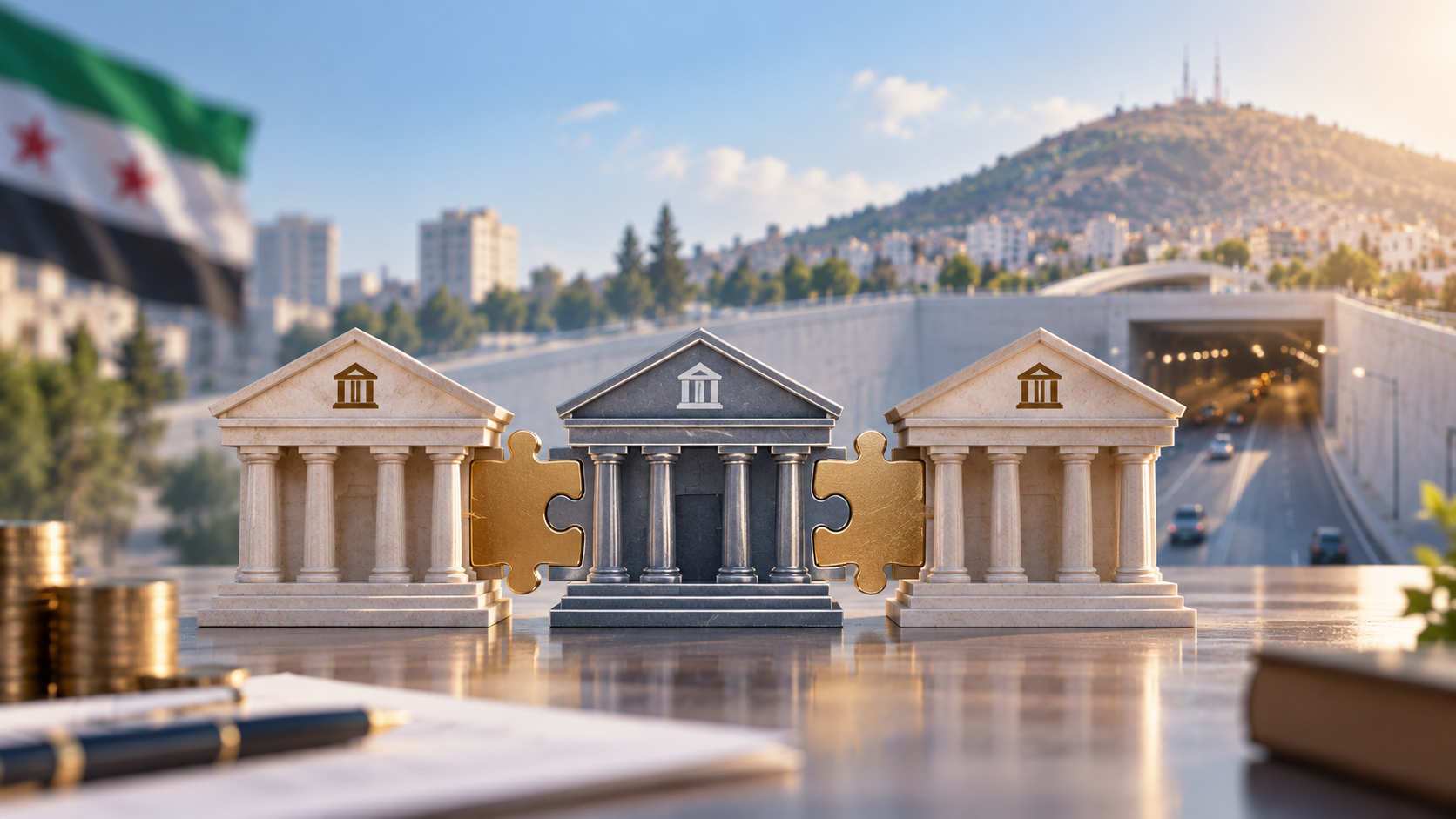 ثلاثة مصارف سورية تكسر قيود السيولة بتمويل مجمع لأول مرة