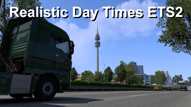 Realistic Day and Night Cycle - ETS2