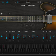 Ample Sound - Ample Guitar Semi Hollow 4.0.1 STANDALONE, VST, VST3, ААХ, AU WIN.macOS х64 - электрогитара