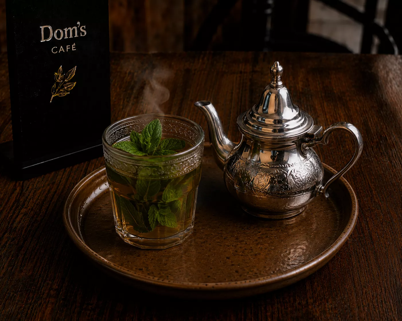 Thé à la menthe marocain