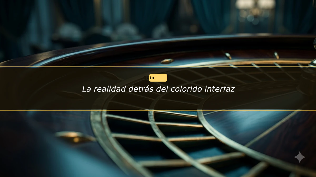 La realidad detrás del colorido interfaz