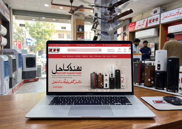 KSC Appliances website design