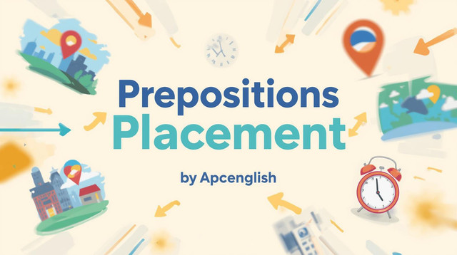 Prepositions Placement