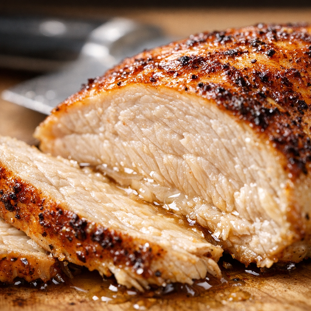 Juicy Oven Baked Chicken Breast That Stays Tender cooking process