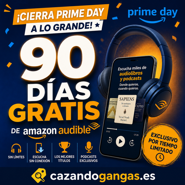 Escucha miles de audiolibros y podcasts originales ¡¡GRATIS!!