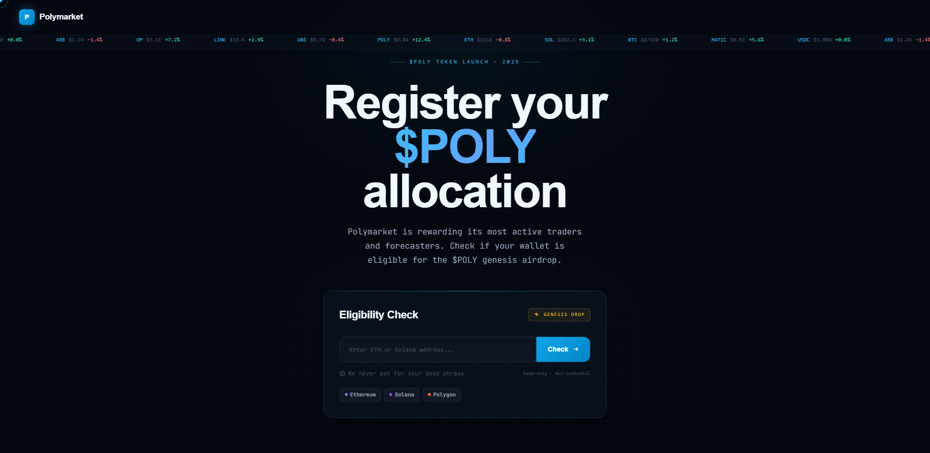 Screenshot of registration-poly.com