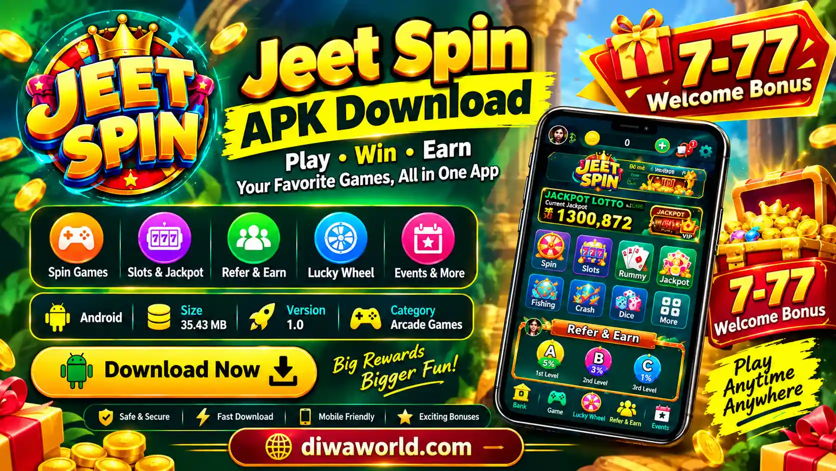 Jeet Spin APK Download 2026 - Latest Version