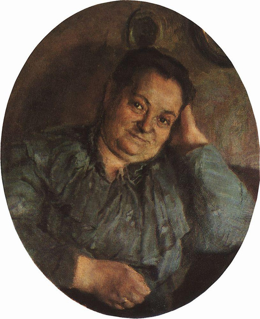 Портрет матери художника 1895