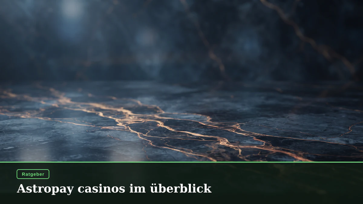 Astropay casinos im überblick